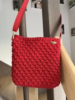 Kabelka crossbody - červená
